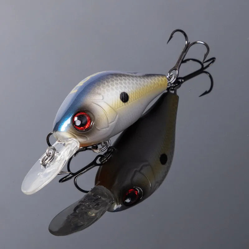 4.5cm 8g Floating Mini Crankbait Minnow Wobbler for Trout and Pike Fishing
