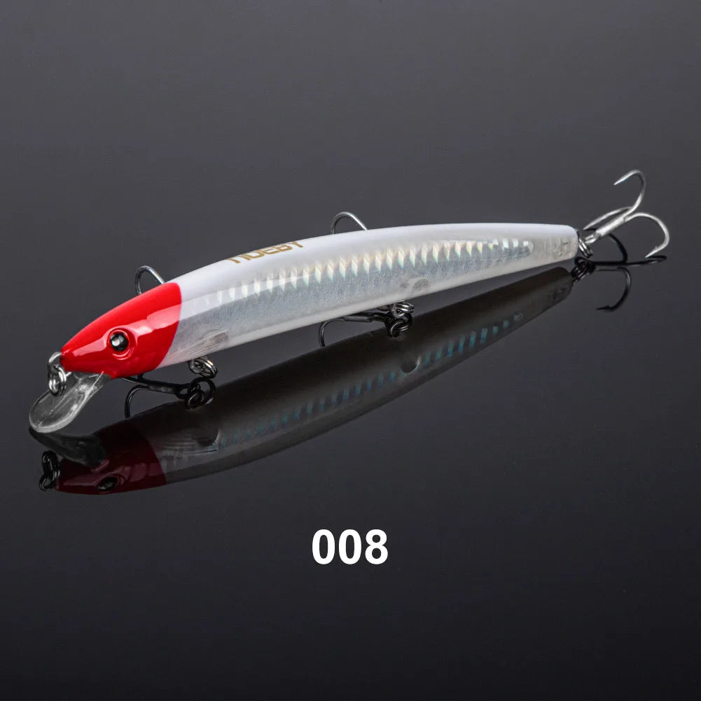 Minnow Fishing Lure Floating Long Casting Slim Jerkbait