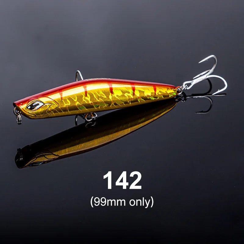 80mm 14g-99mm 36g Sinking Pencil Lure for Bass and Sea Fishing