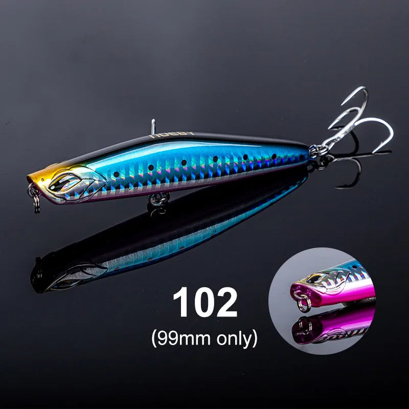 80mm 14g-99mm 36g Sinking Pencil Lure for Bass and Sea Fishing