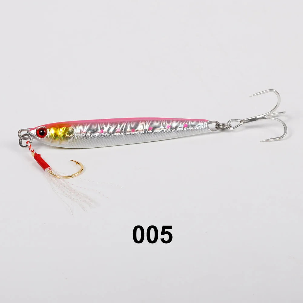 21g-40g Metal Jig for Shore Casting and Bass Fishing