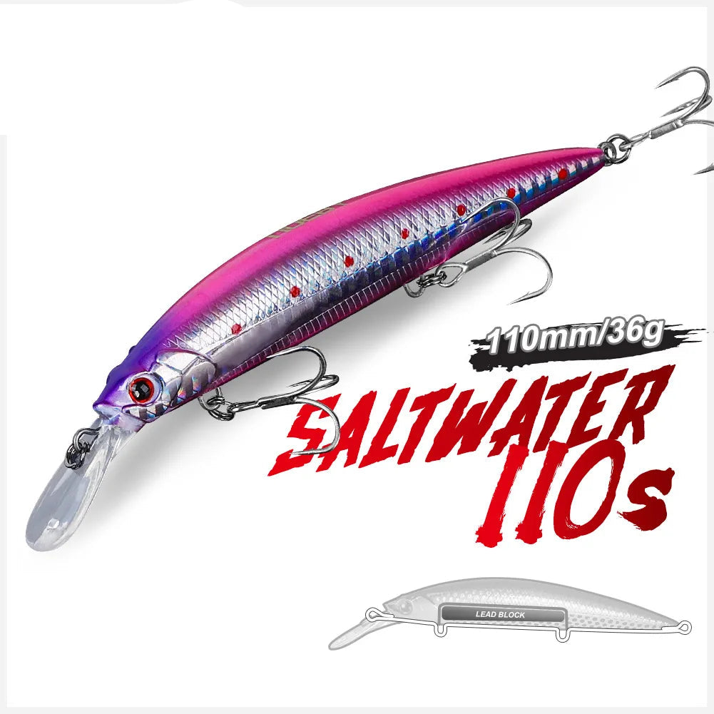 Sinking Minnow Fishing Lures