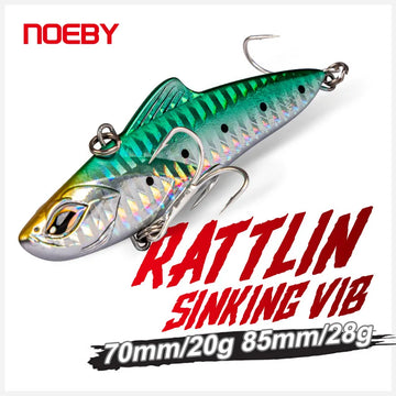 70mm 20g-85mm 28g Vibrating Blade Lipless Crankbait for Saltwater