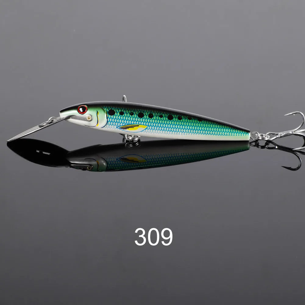 Deep Diving Minnow Lure 130mm 33g-225mm 76g for Sea Fishing