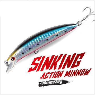 Sinking Jerkbait Wobblers Artificial Hard Bait Swimbait Seabass Saltwater Fishing Lures