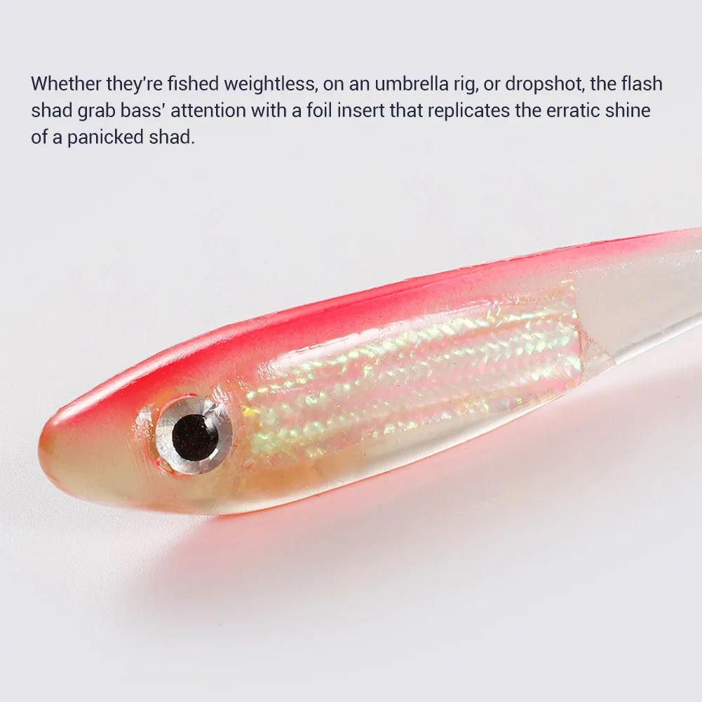 Soft Silicone Shad Lure