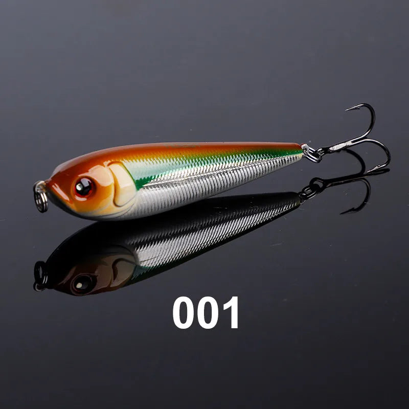 80mm 21g Sinking Pencil Lure for Bass Fishing