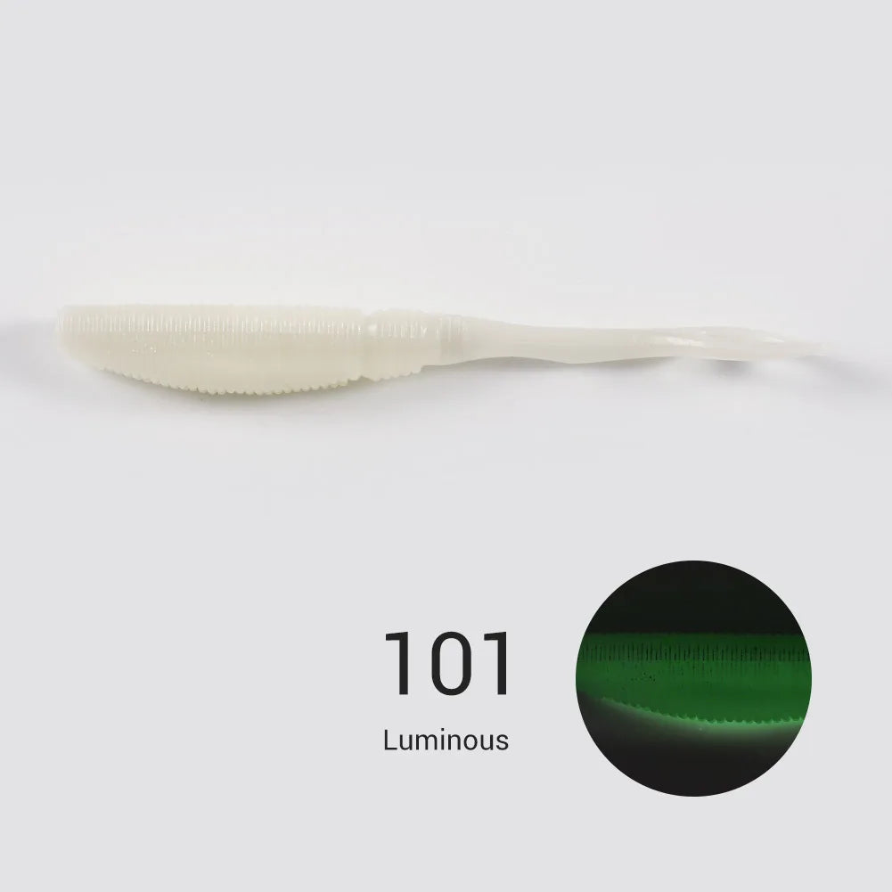 Pin Tail Silicone Jig Lure 7.5cm-12.5cm for Bass