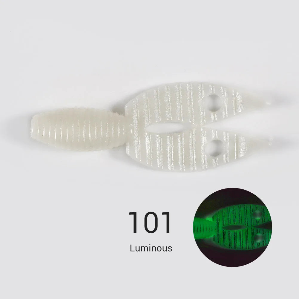 90mm Chunk Jig Trailer Silicone Lure for Bass Fishing