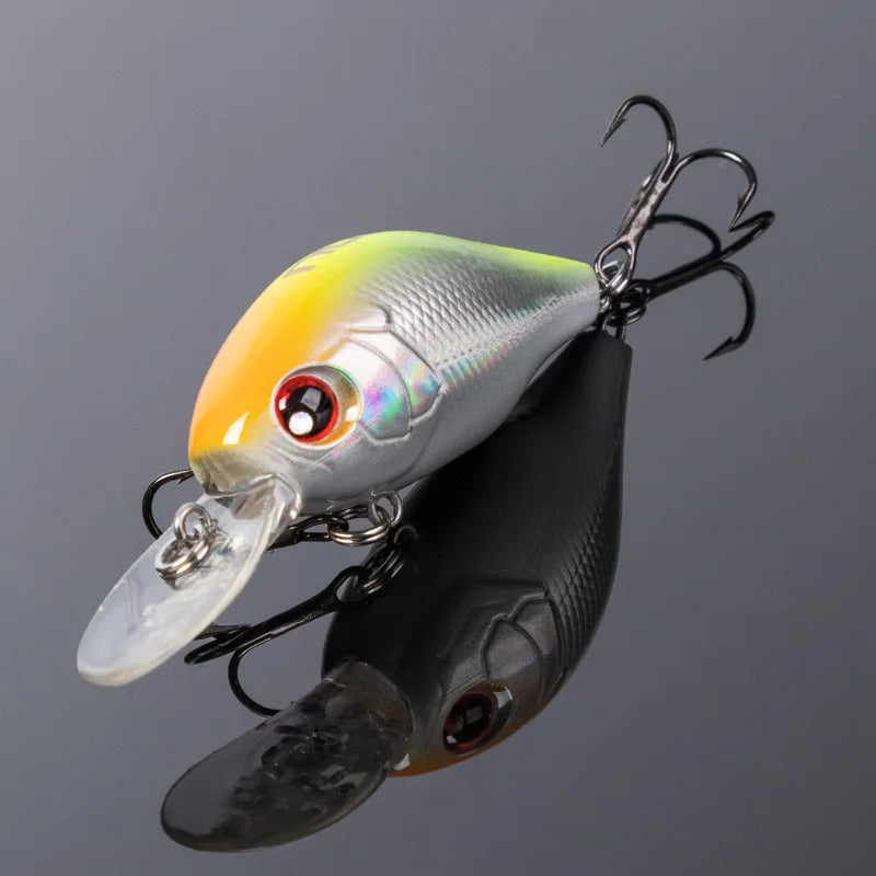 4.5cm 8g Floating Mini Crankbait Minnow Wobbler for Trout and Pike Fishing