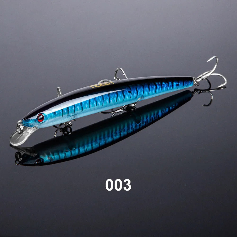 Minnow Fishing Lure Floating Long Casting Slim Jerkbait