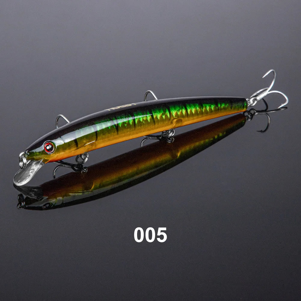 Minnow Fishing Lure Floating Long Casting Slim Jerkbait