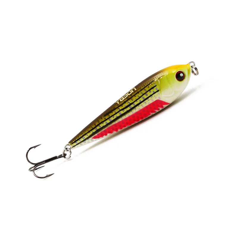 Pencil Fishing Lure 65mm 13.5g & 8cm 20.5g with 3D Eyes