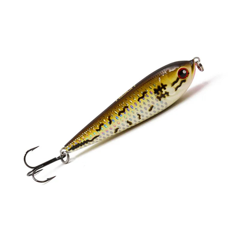 Pencil Fishing Lure 65mm 13.5g & 8cm 20.5g with 3D Eyes