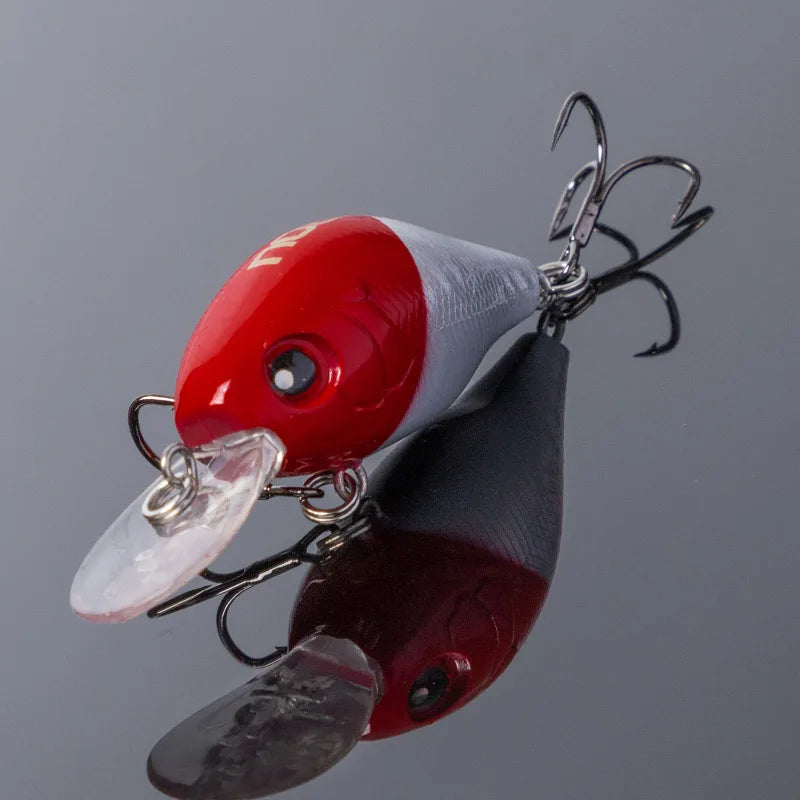 4.5cm 8g Floating Mini Crankbait Minnow Wobbler for Trout and Pike Fishing