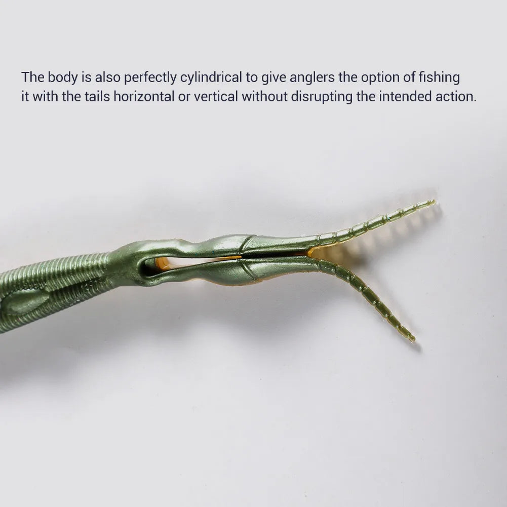 Silicone Soft Chunk Jig Trailer 14cm 11.5g for Bass and Pike