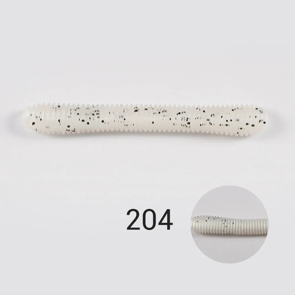 Silicone Stick Worm Soft Lure 11cm 8g for Bass and Pike Fishing