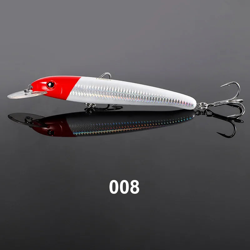 180mm 48g Trolling Minnow Deep Diver for Big Game Saltwater Fishing