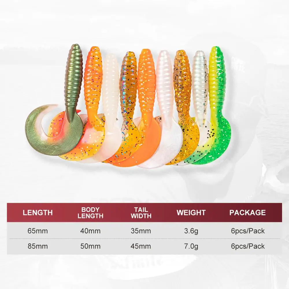 Silicone Wobblers 65mm 3.6g-85mm 7g for Pike and Carp Fishing