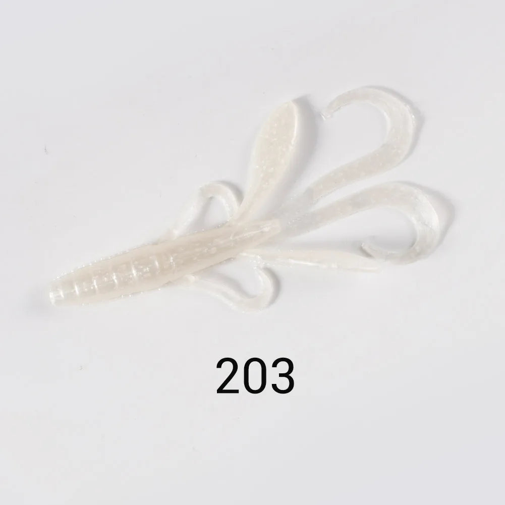 Thinner Creature Silicone Soft Swimbait 9.5cm 5g, Shrimp Wobbler for Bass Fishing