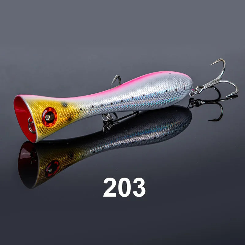 205mm 133g Big Game Popper for GT and Tuna Fishing