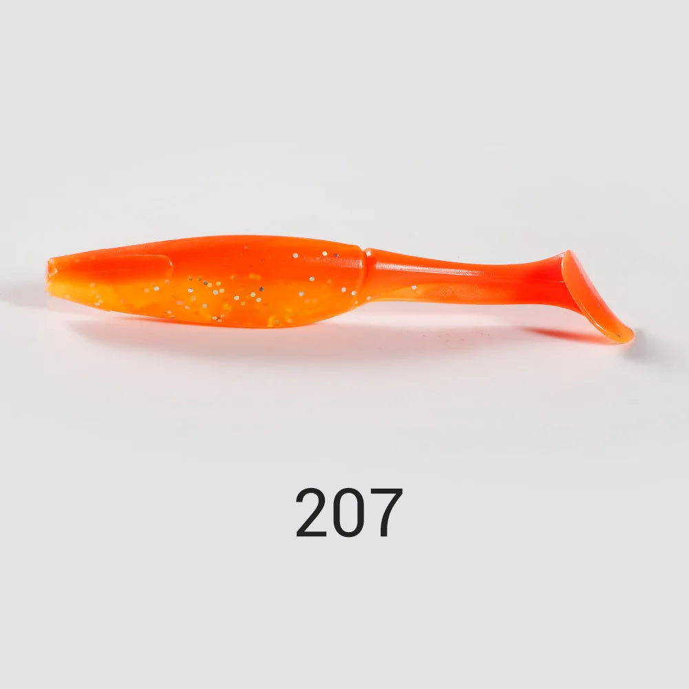 7cm-15cm Silicone Shad Lures for Pike and Trout Fishing