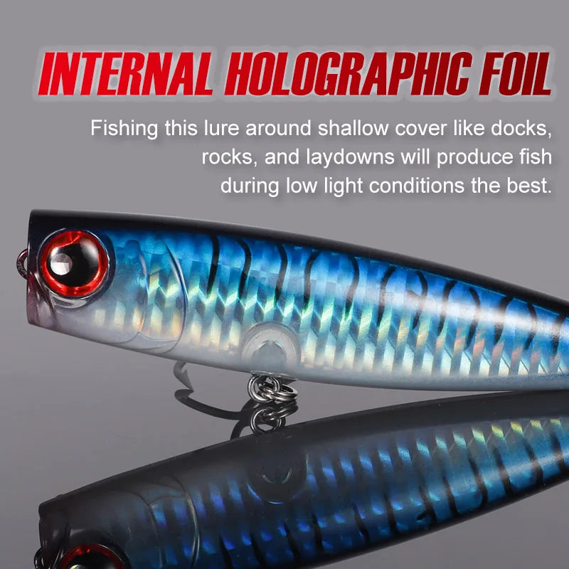 Topwater Popper Lure 105mm 24g for Sea Fishing