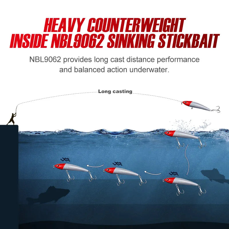 Artificial Hard Bait for Sea Tuna Fishing