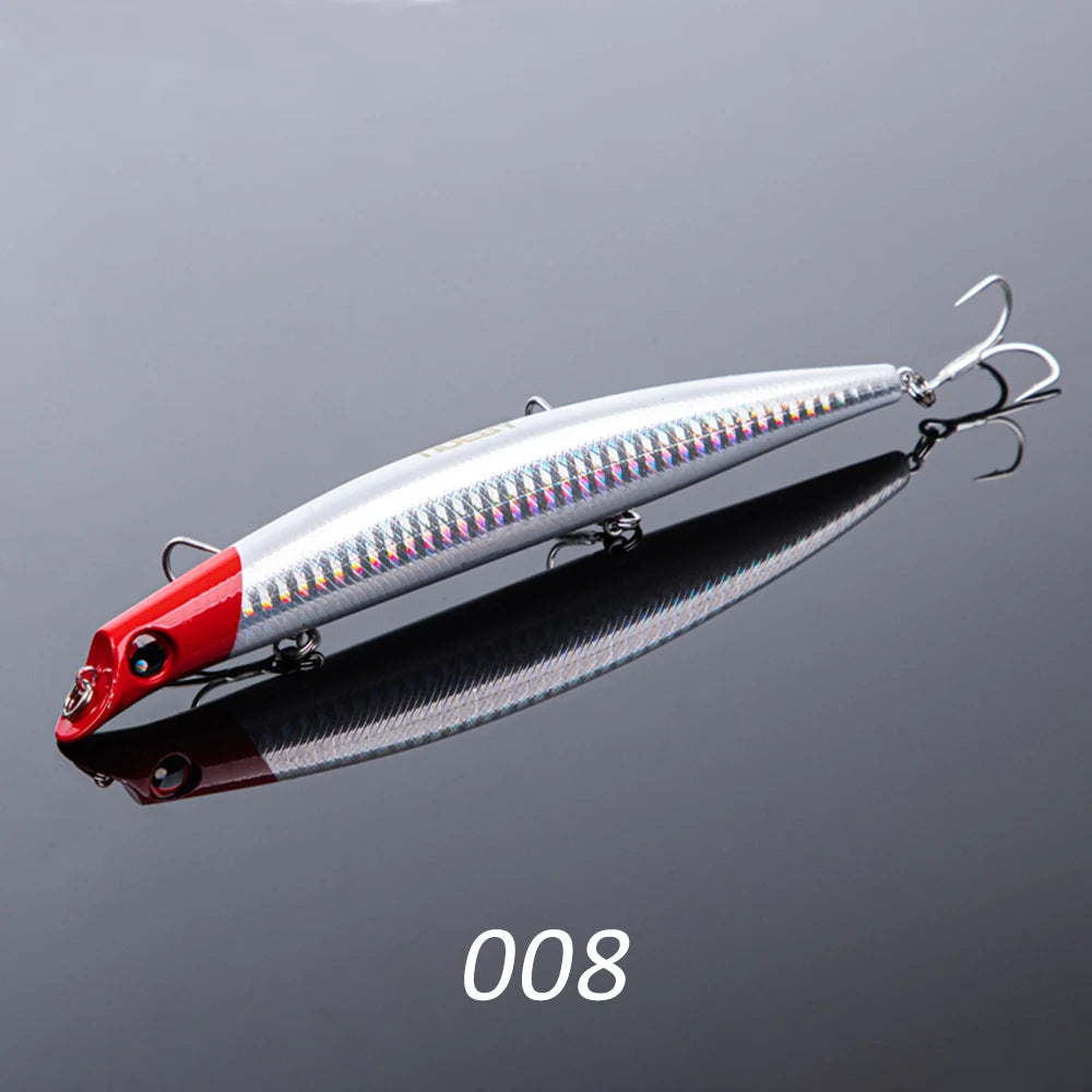 Floating Minnow 120mm 16g Jerkbait for Seabass Fishing