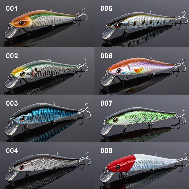 125mm 23g Floating Minnow Jerkbait for Pike and Bass Fishing