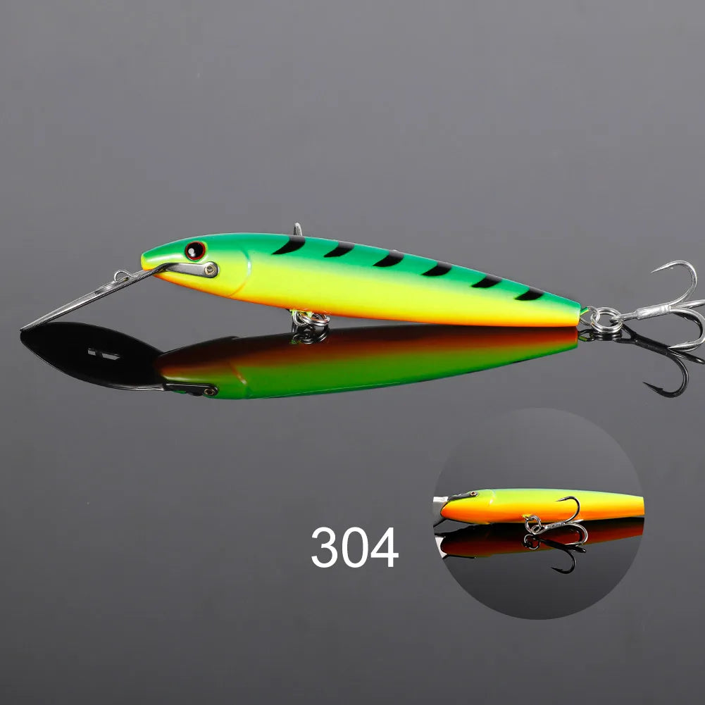 130mm 33g-225mm 76g Trolling Minnow Lure for Saltwater Fishing