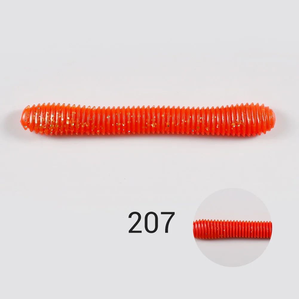 Silicone Stick Worm Soft Lure 11cm 8g for Bass and Pike Fishing