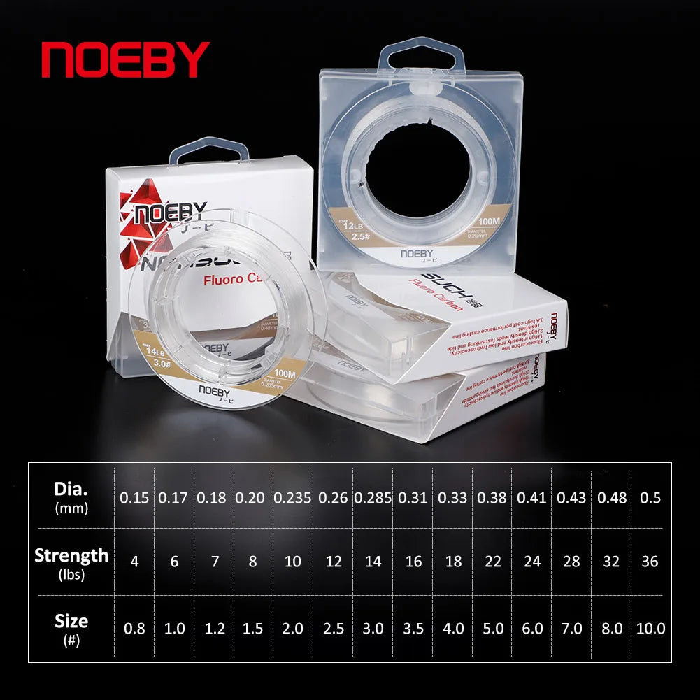 Noeby Fluorocarbon Fishing Line