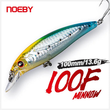 100mm 13.6g Floating Minnow Lure for Bass Fishing
