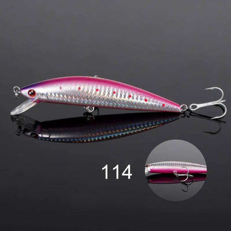 120mm 42g Sinking Minnow Lure for Shore Casting and Boat Fishing