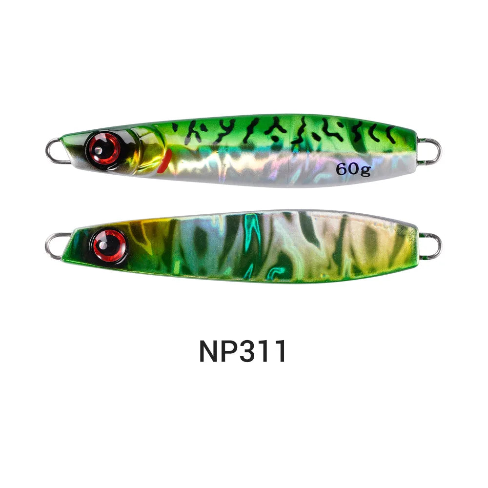 60g Metal Jig Lure for Slow Jigging and Sea Fishing