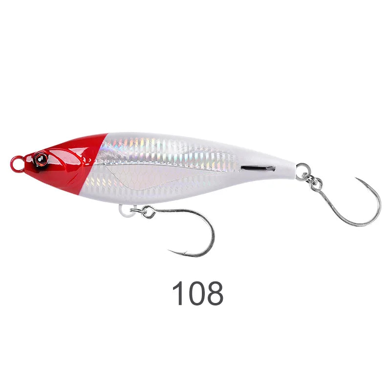 115mm 43g Sinking Stickbait for Saltwater Fishing