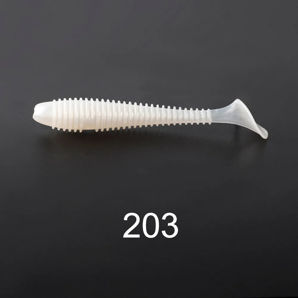 Soft Silicone Shad Lure 7cm-12cm Paddle Tail for Pike and Perch