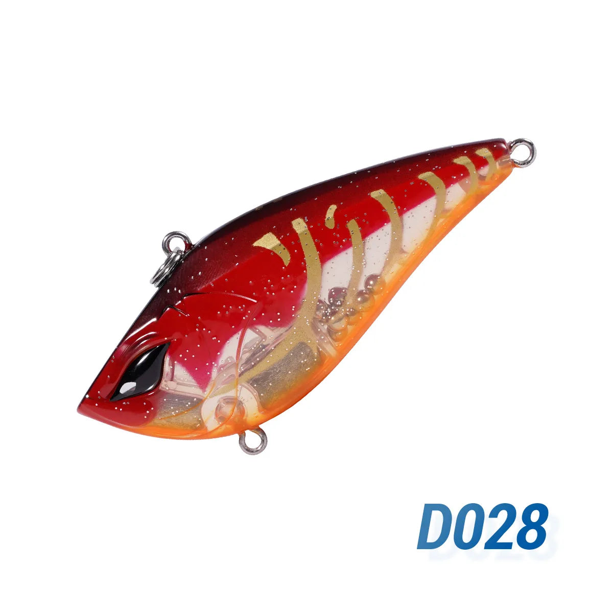 7cm 17.5g Lipless Crankbait VIB for Bass and Pike