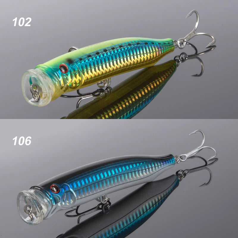 Popper lure for Pike and tuna fishing