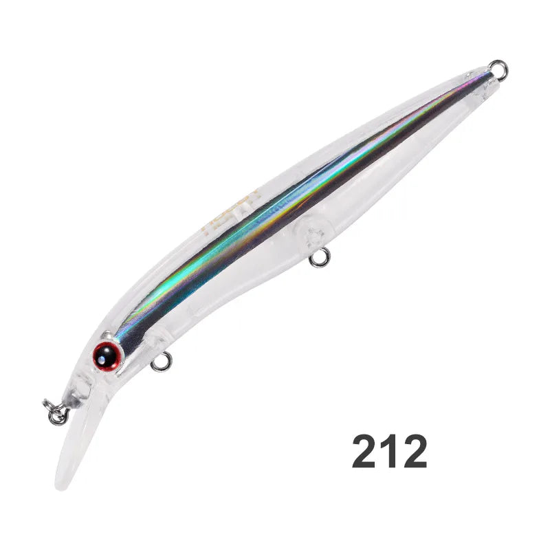125mm 19g Floating Minnow Lure for Shallow Trolling