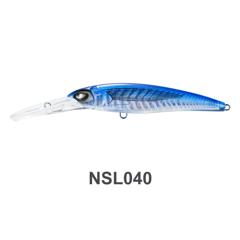 140mm 47g and 180mm 94g Trolling Minnow Lures for Offshore Big Game Fishing