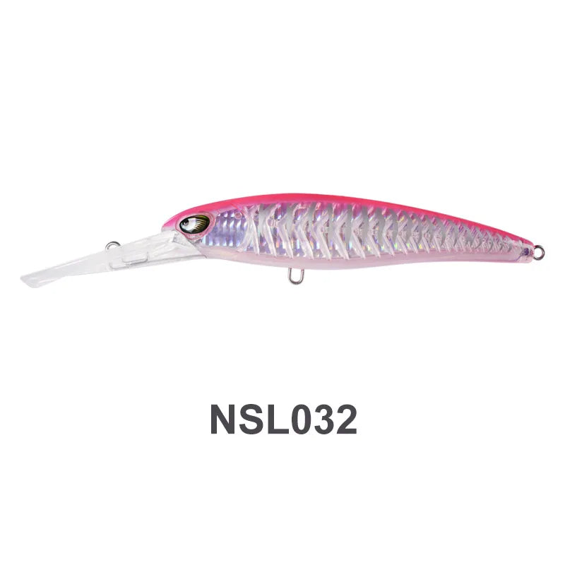 140mm 47g and 180mm 94g Trolling Minnow Lures for Offshore Big Game Fishing