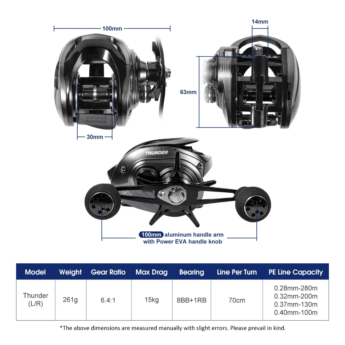 Predator Baitcasting Reel