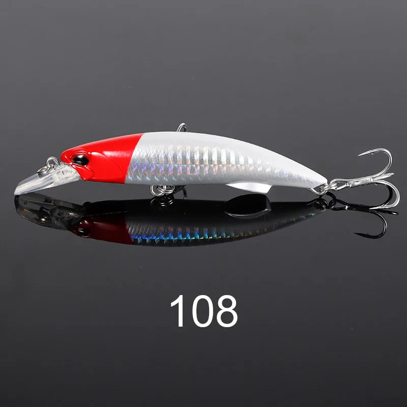 90mm 46g-110mm 60g Heavy Minnow Lure for Saltwater Fishing