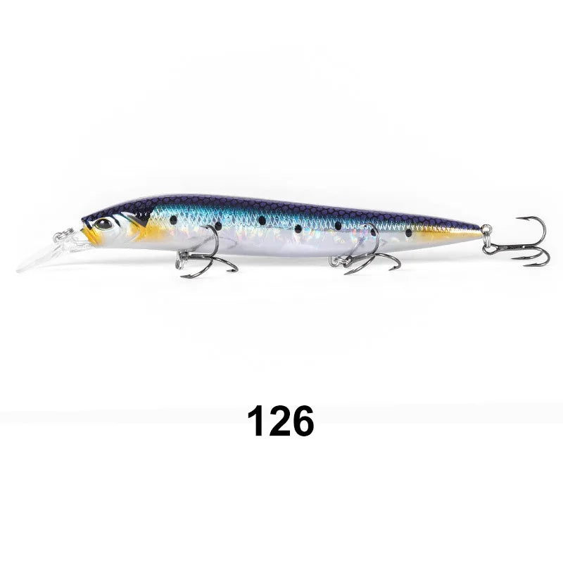 137mm 41g Sinking Minnow Lure for Seabass and Saltwater Fishing