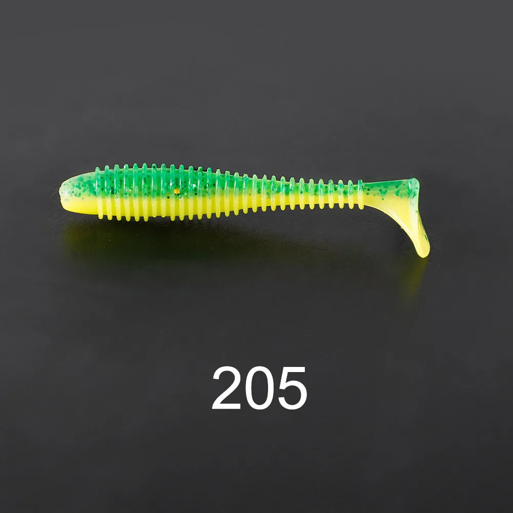 Soft Silicone Shad Lure 7cm-12cm Paddle Tail for Pike and Perch