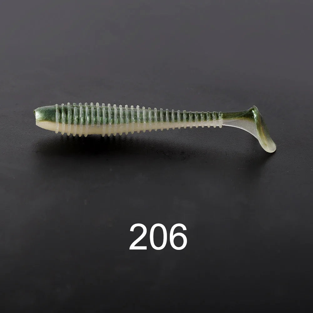 Soft Fishing Lures 9.5cm 8g Paddle Tail Swimbait Wobbler for Bass Silicone Bait