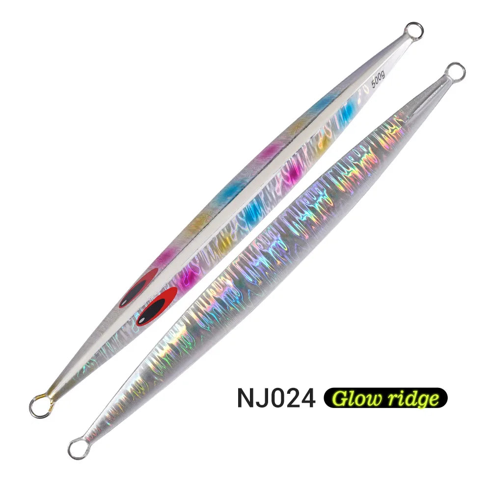 250g-500g Metal Jig Lure for Deep Sea Fishing