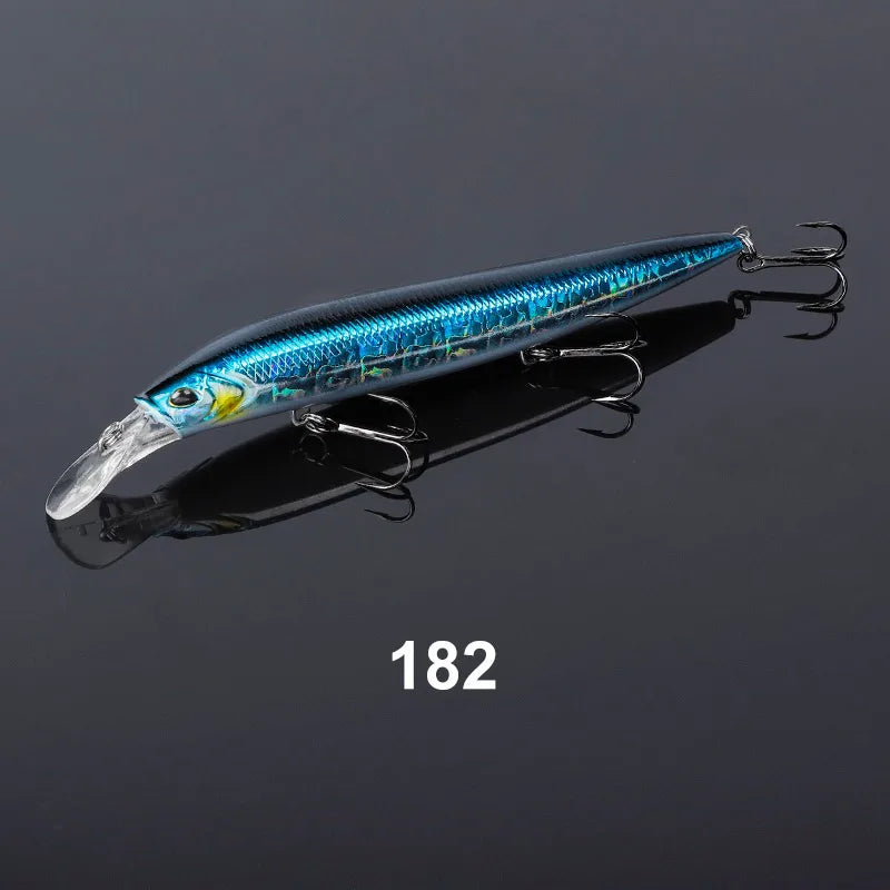 137mm 41g Sinking Minnow Lure for Seabass and Saltwater Fishing